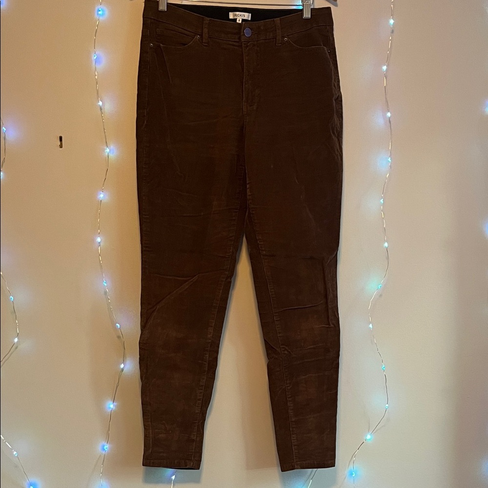 Brown Corduroy Pants